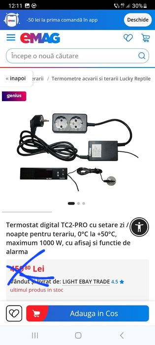 Termostat digital