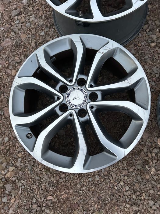 4бр. Алуминиеви джанти с датчици от Mercedes C W205 17 цола.