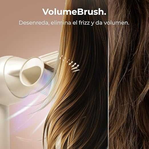 Сешоар Cecotec DryGlam Waves Champagne безчетков мотор 1600W 4в1