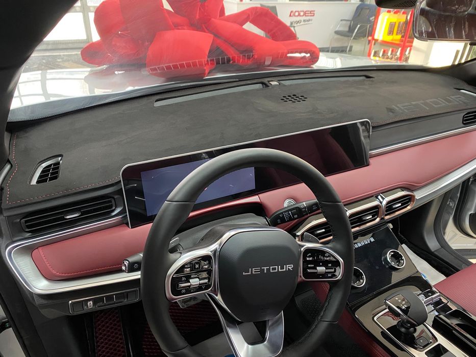 Накидка на панель из Алкантары