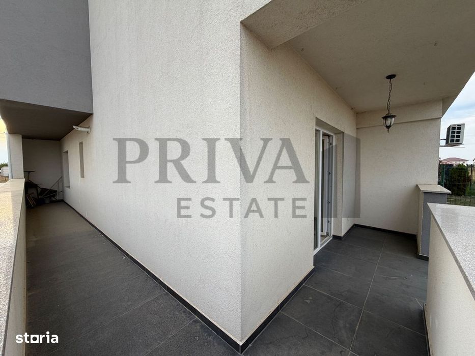 Apartament 2 camere parter balcon+curte
