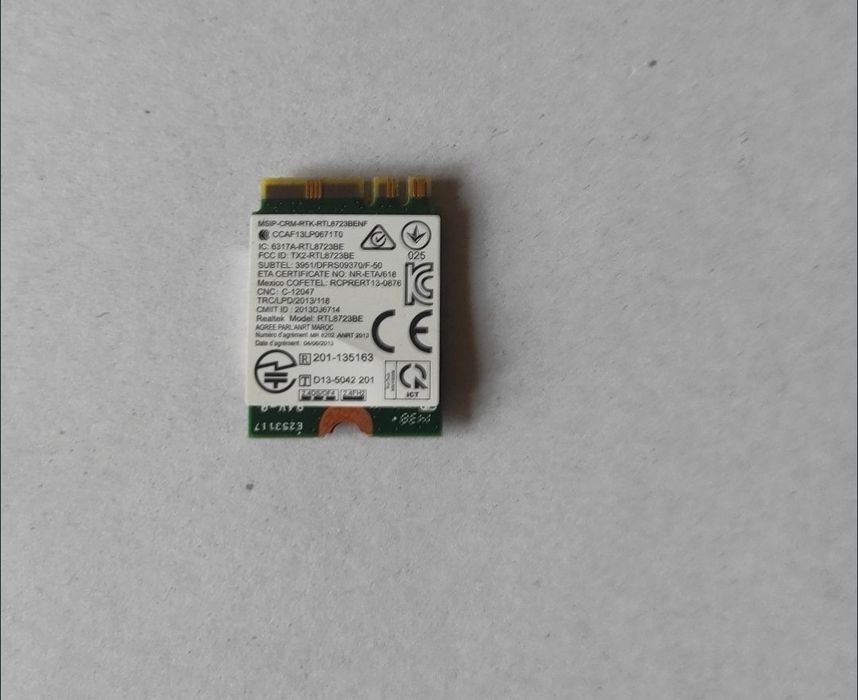 Placa  wireless în perfectă stare de functionare
