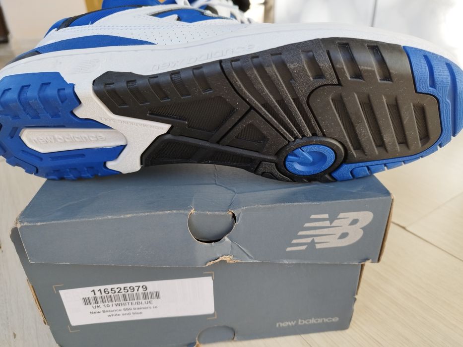 Мъжки маратонки New balance 550 trainers in white and blue