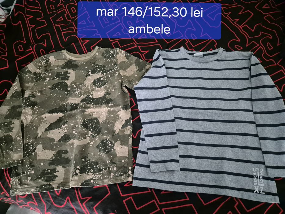 Lot bluze baietimar 146/152