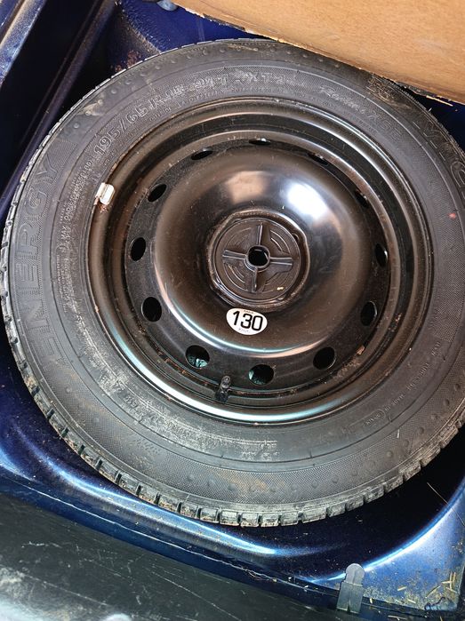 Jante originale R16 aliaj Aluminiu Renault Laguna 1  cu cauciucuri de vara 205/55/R16 și prezoane + roata rezerva
