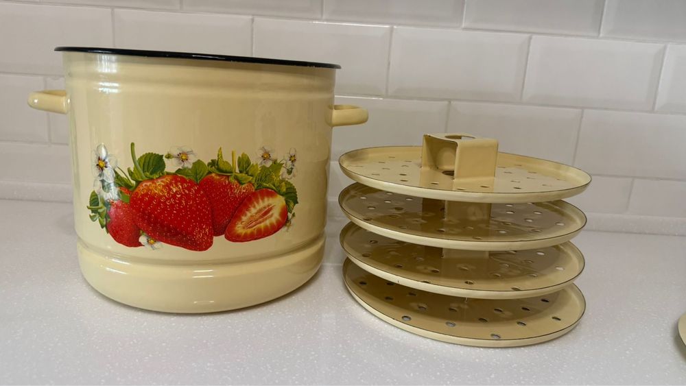 эмалированная мантоварка