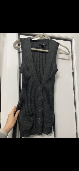 Vesta lunga  50% lana