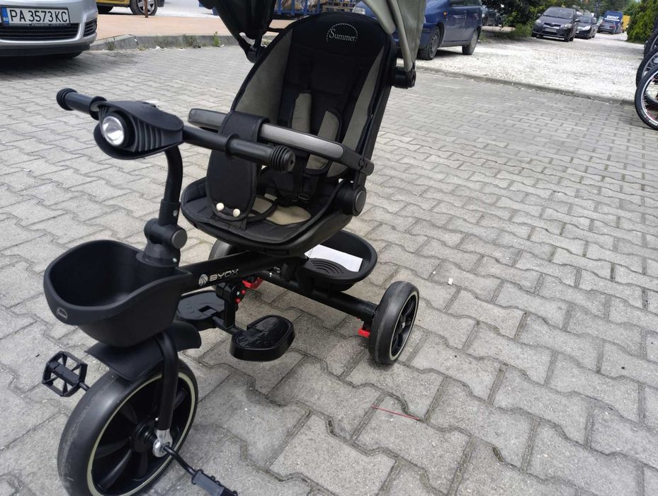 BYOX Детска триколка SUMMER зелен