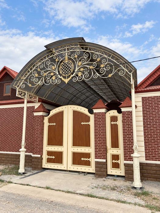 Решётки, ворота, навесы, ковка | Panjara, darvoza, naves