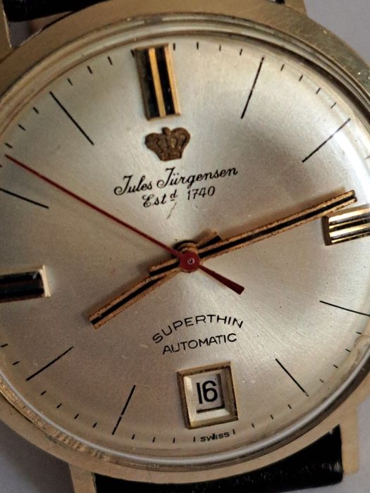 Ceas de Aur 14 K. Automatic Jules Jurgensen