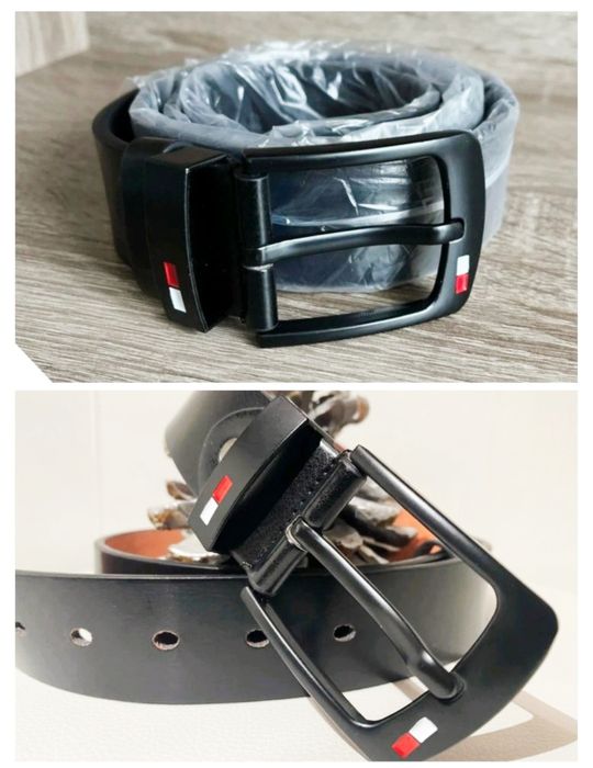 Curea Bărbați Piele Ecologica Premium, neagra 120cm