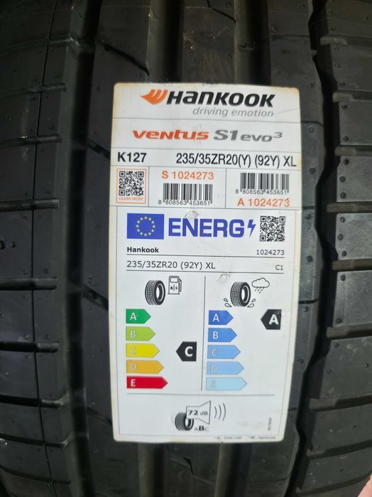 anvelope de vara - 235/35/20 - hankook - noi dot 2023