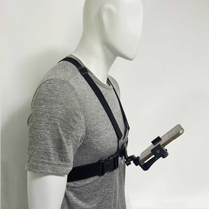 Нагрудной кронштейн держатель для телефона удобный тянущийся