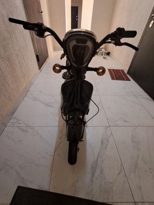 Электро мопед рабочий