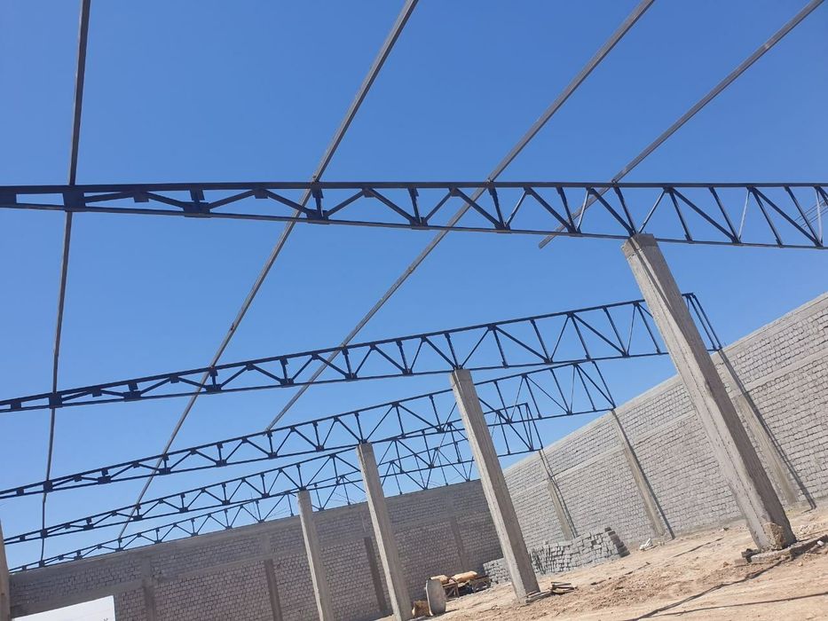 Metal kansktrutsiya va ferma tomlar