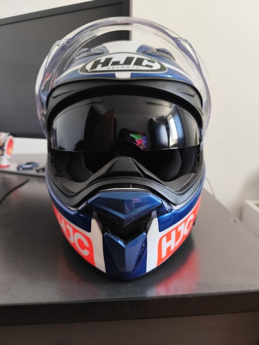 Se vinde cască HJC F70 Tino MC-21  marimea M.