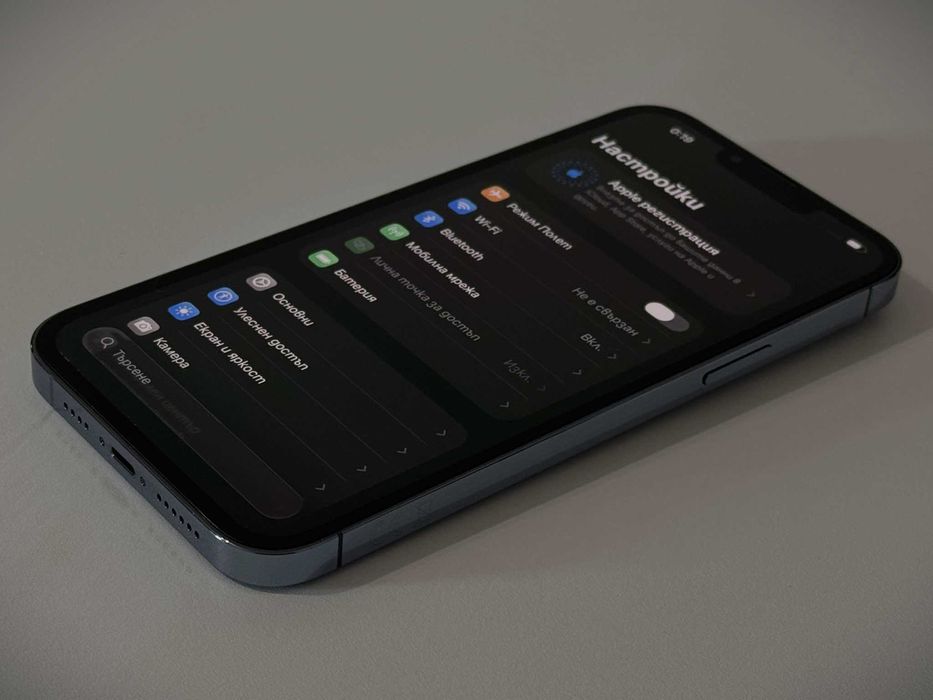 Бартер!Като НОВ! iPhone 13 Pro Max Sierra Blue (Син)