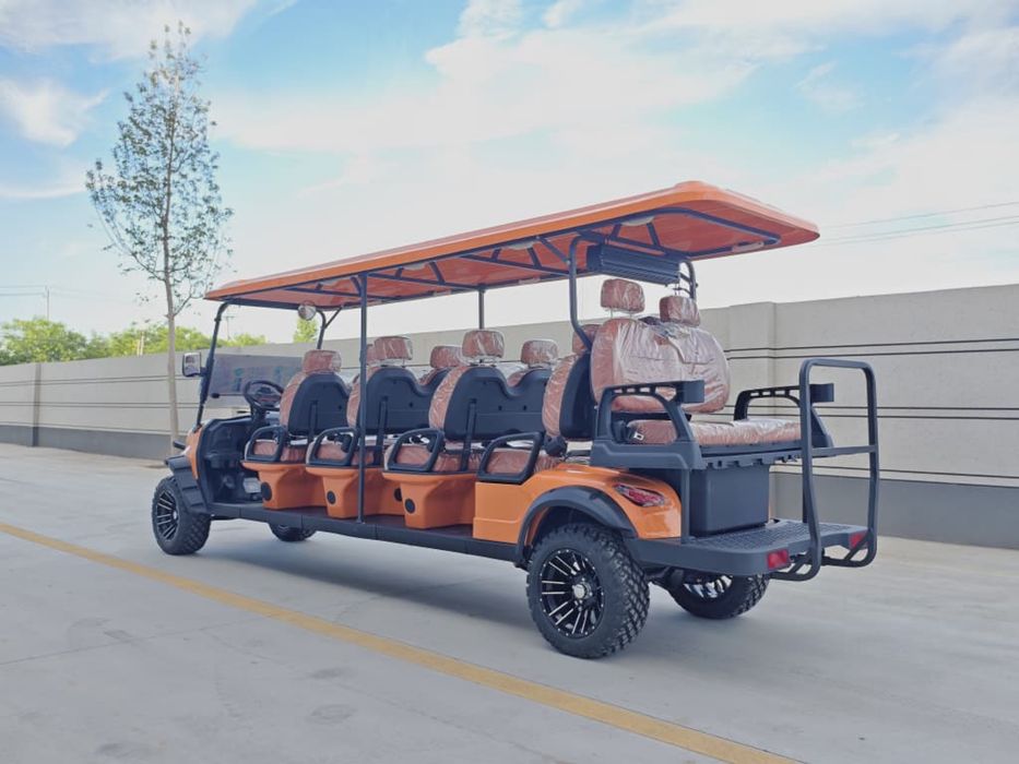 Новый Golf Car 2026, 10 мест, 7.5 kW, 14” колеса, в заводской упаковке