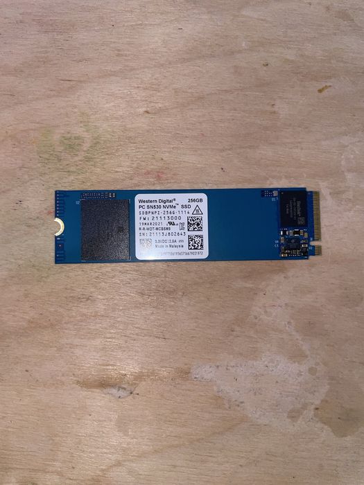 ssd Western Digital 256gb
