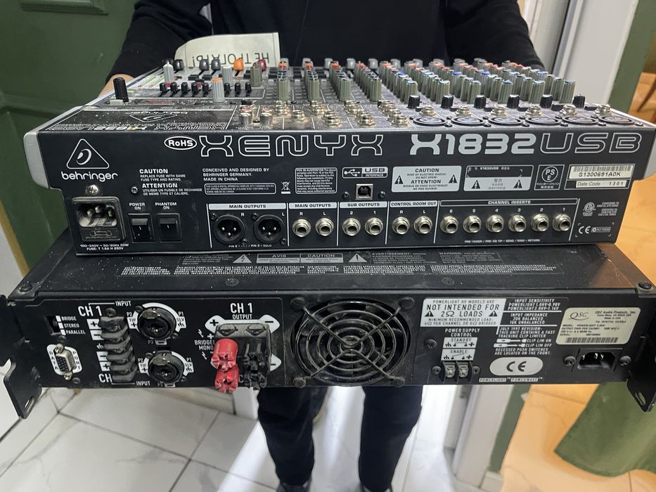 Продам усилитель+пульт