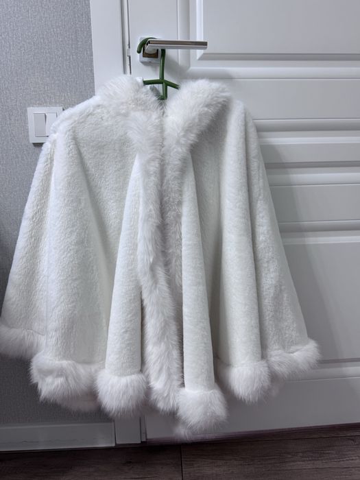 Панчо белая новая