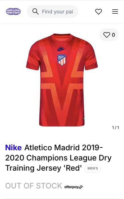 NIKE Atletico Madrid / мъжка тренировъчна тениска М