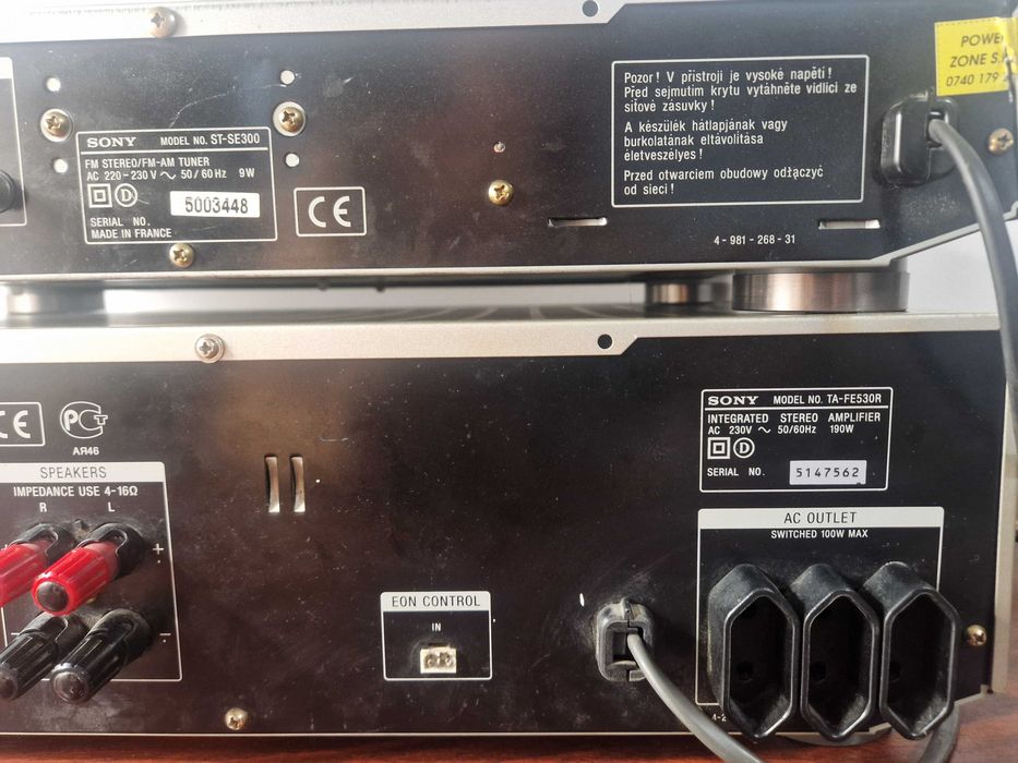 Tunerul FM/AM RDS Sony ST-SE300