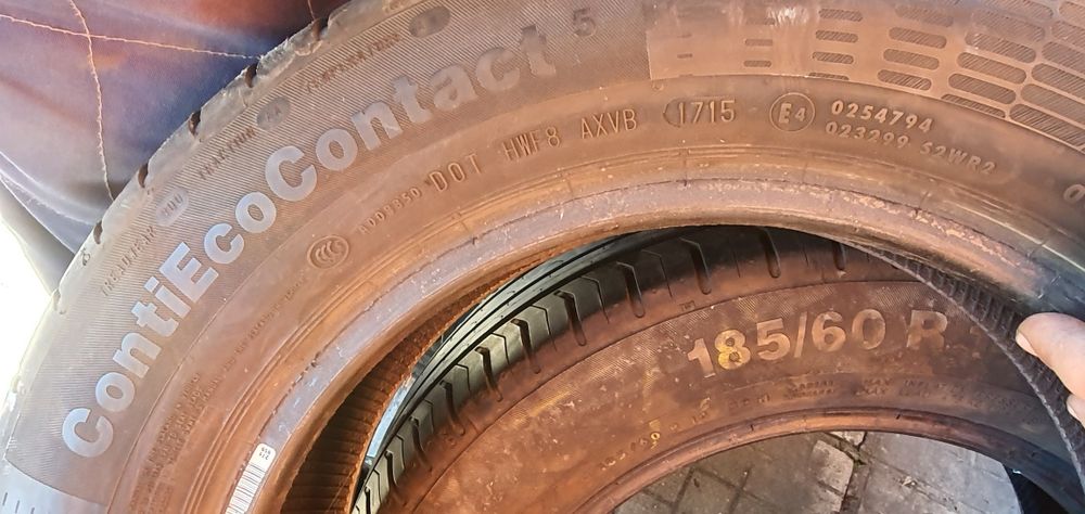 Гуми 2бр 185/60/14- 1бр- 60лв