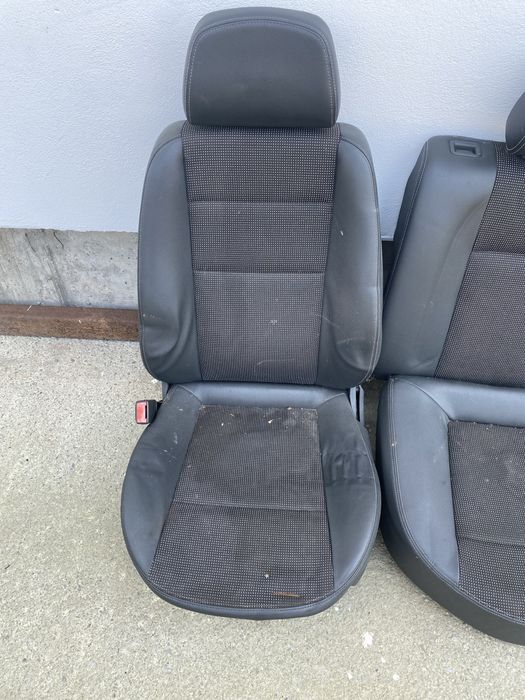 Interior din piele scaune fata bancheta Opel Astra h in 4 usi