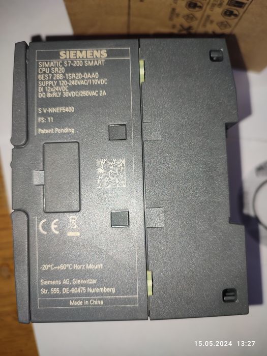 Цифровой контроллер siemens simatic S7-200 .