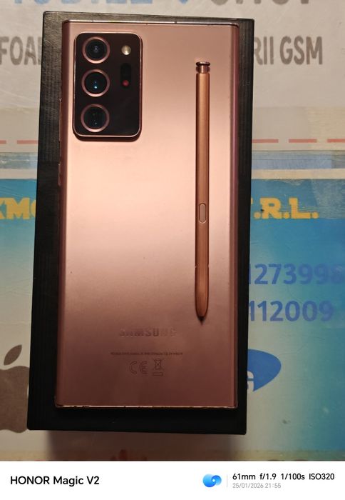 Samsung Galaxy Note 20 Ultra 5G-256 GB Bronze / impecabil