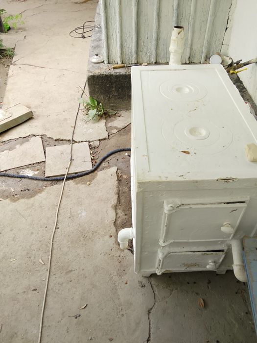 Продам печь газ уголь