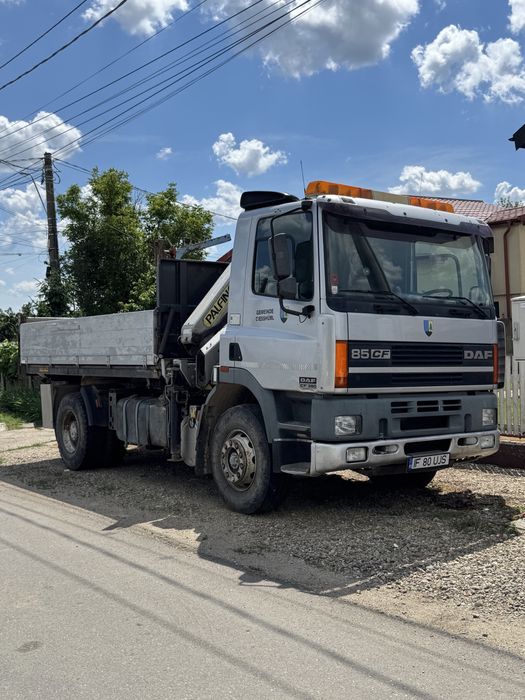 DAF 380cp CLIMǍ/BASCULABIL 3 parti/Macara