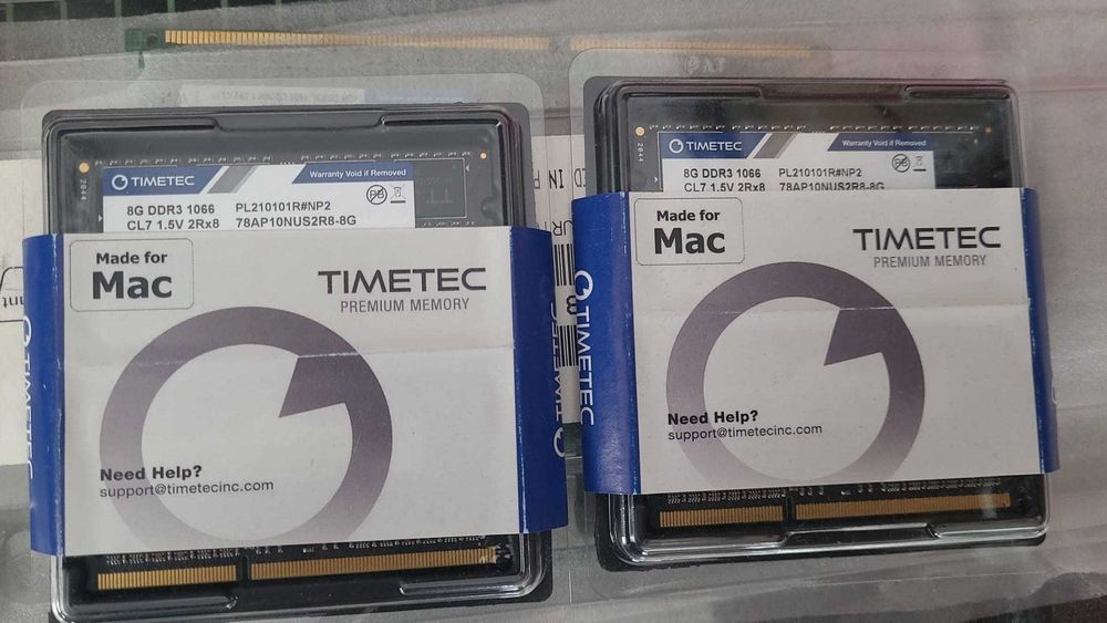 kit Memorie ram laptop 16 gb ddr3 1066, (2*8 gb), SODIMM , mac , apple , laptop