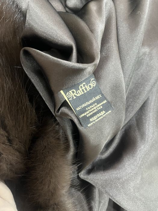 Натуральная шуба из соболя