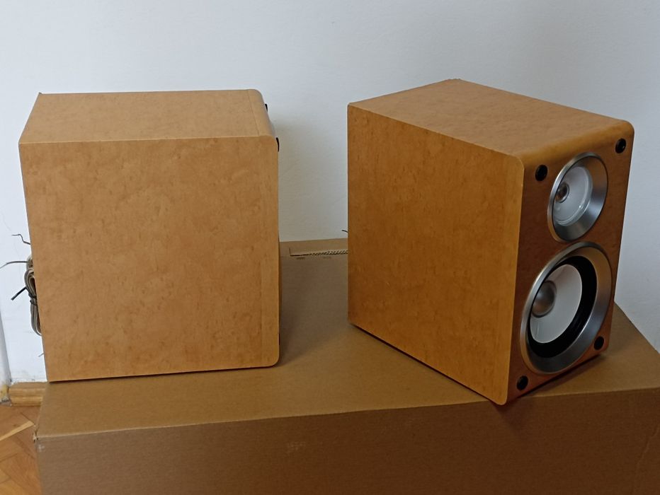 Set/PerecheBoxeAudio-Raft SB-PM21, 6ohmi, 2x40W, impecabile, cu plasa protecție, originale-Panasonic.