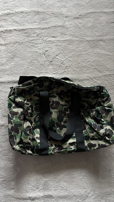 Bape зелена чанта