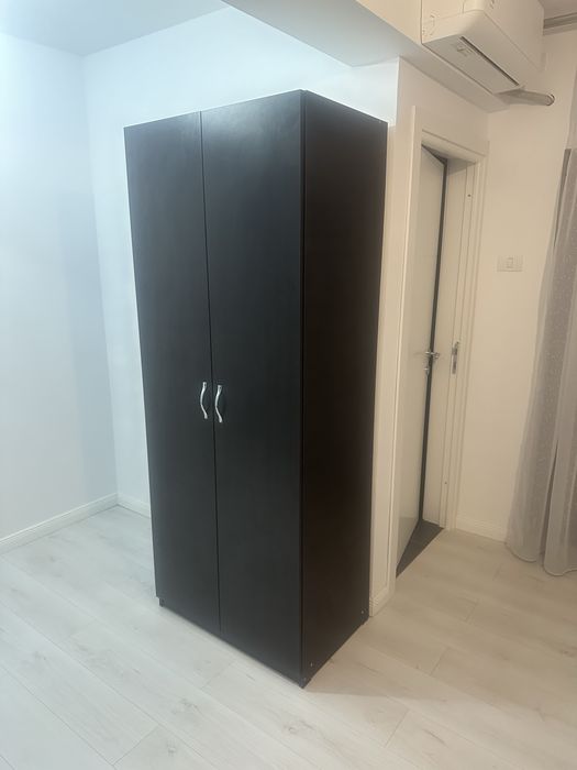Dulap Sifonier 80/200/52 negru wenge 80x200 cm