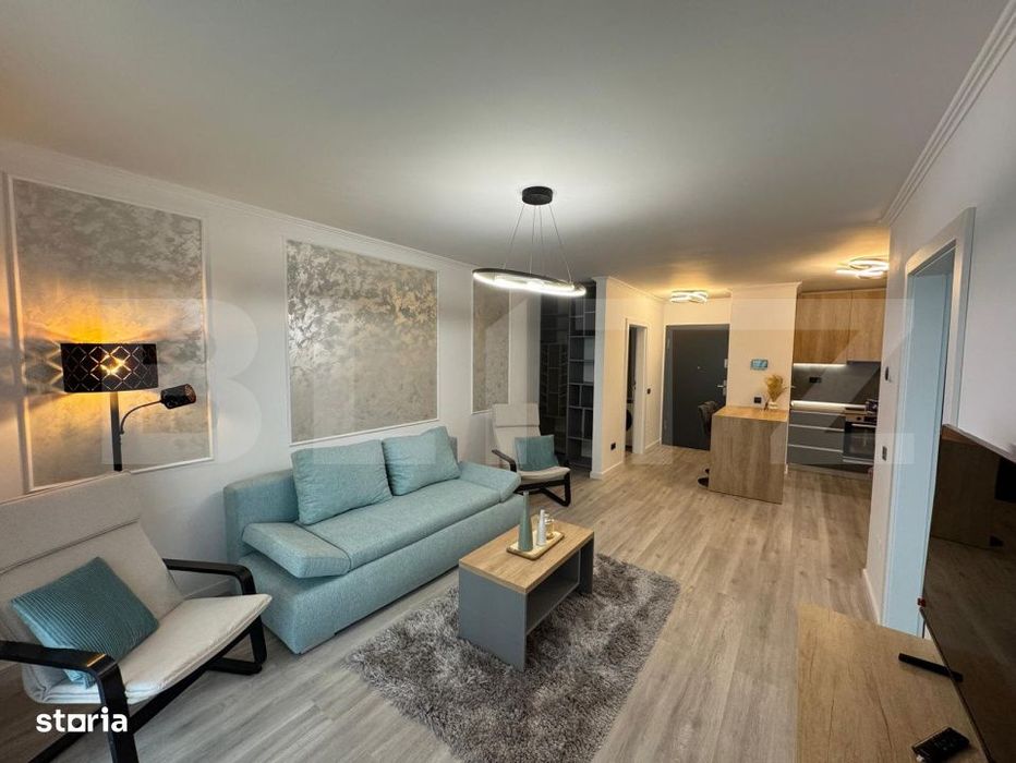 Apartament cu 2 camere, mobilat si utilat, cu parcare, in Elite — fotografia 1