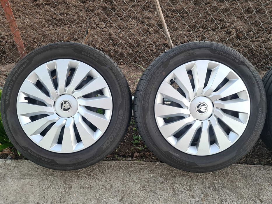 Джанти с тасове и гуми за Skoda Super b, Octavia и др.