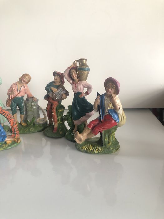 Figurine  ceramice anii 1950/60 made in itay