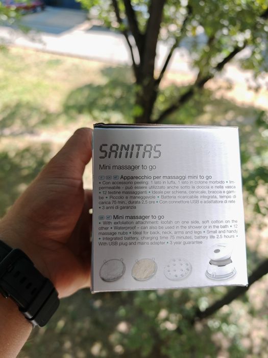Aparat masaj cu acumulator Sanitas
