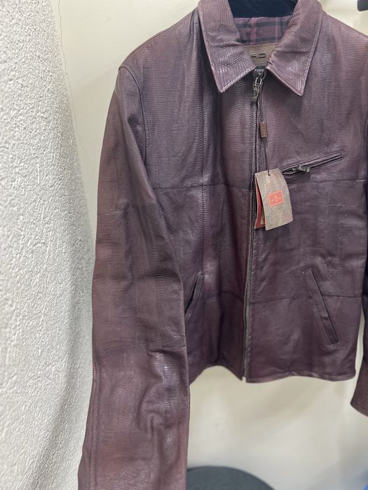 Луксозно яке от истинска игуанска кожа – НОВО, Милано