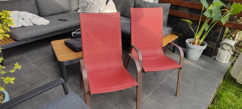 Set 6 scaune terasă+huse