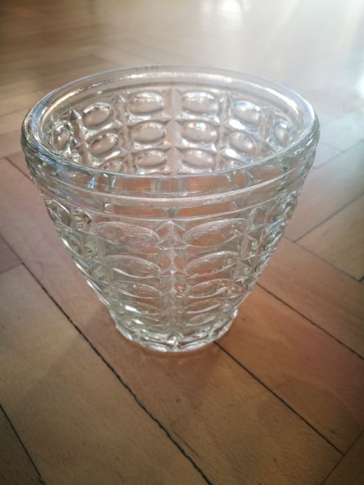 Гарафа с два комплекта чаши, ледарка и купичка на Oberglas Austria