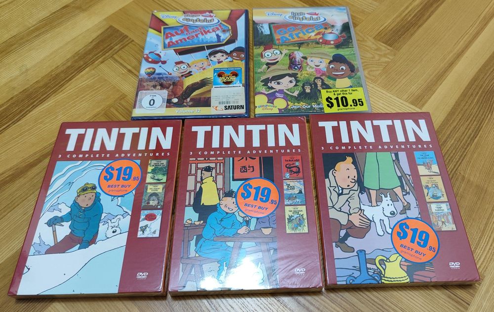 Dvd диски мультфильмы на английском языке запечатлены