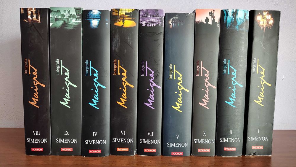 George Simenon – Integrala Maigret - 9 vol. (din 10) - lipsa vol. 3