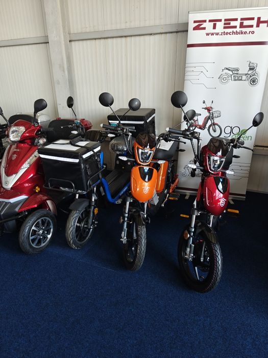 Scutere Electrice si Benzina FARA Permis, Nou DELUXE Electric FOCSANI