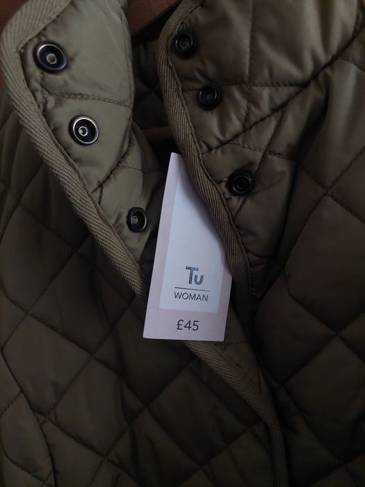 Преходно яке, цвят маслина, закупено от Англия