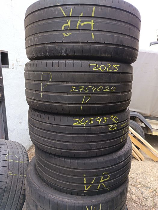 Anvelope vara 245 45 20 și 275 40 20 Goodyear 2025 5-6mm